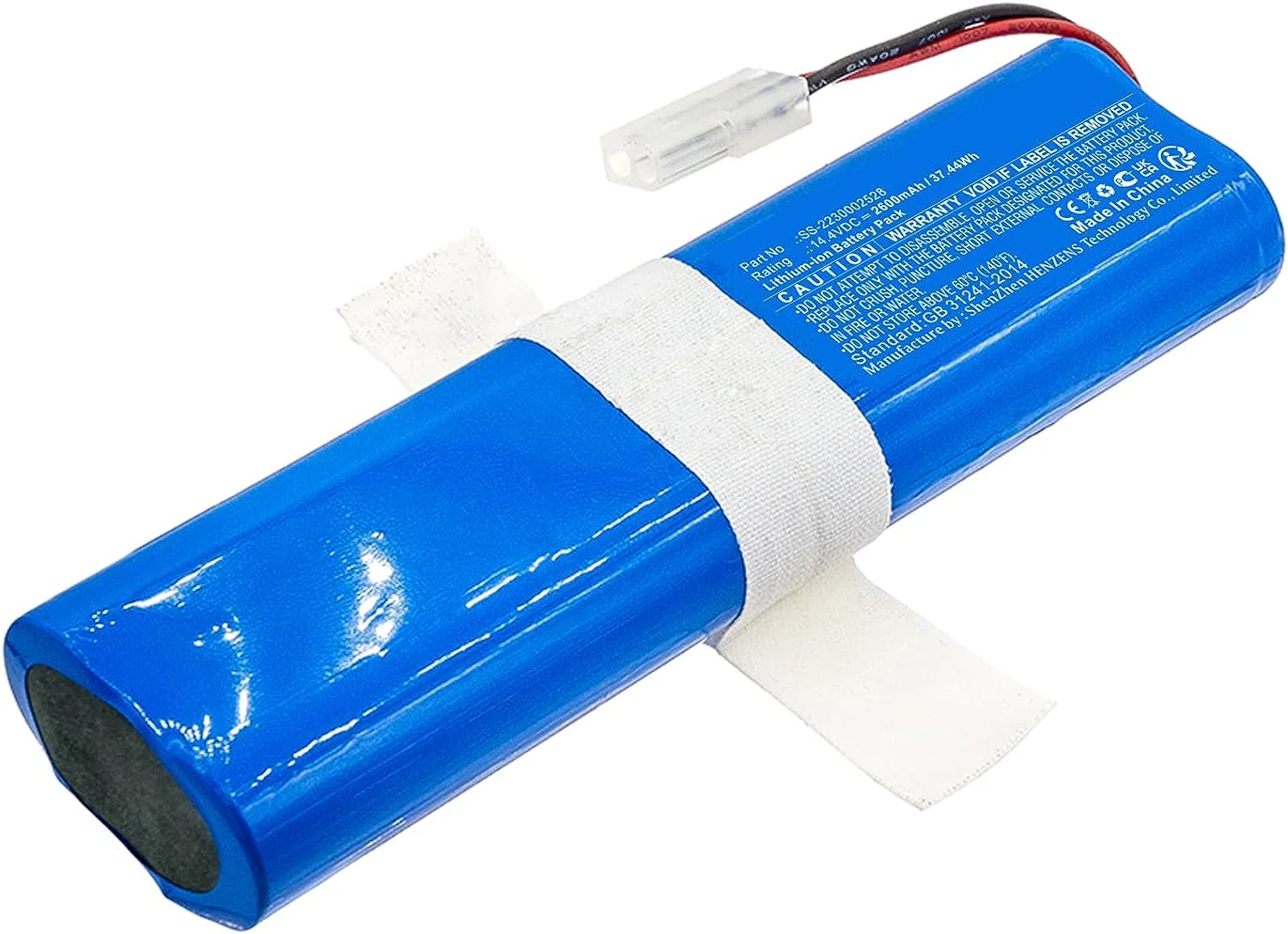 Bateria aspirador robot Rowenta 2600 mAh / 14,4V (132,5 x 37 x 21,5 mm) - SS-2230002528 - Image 2