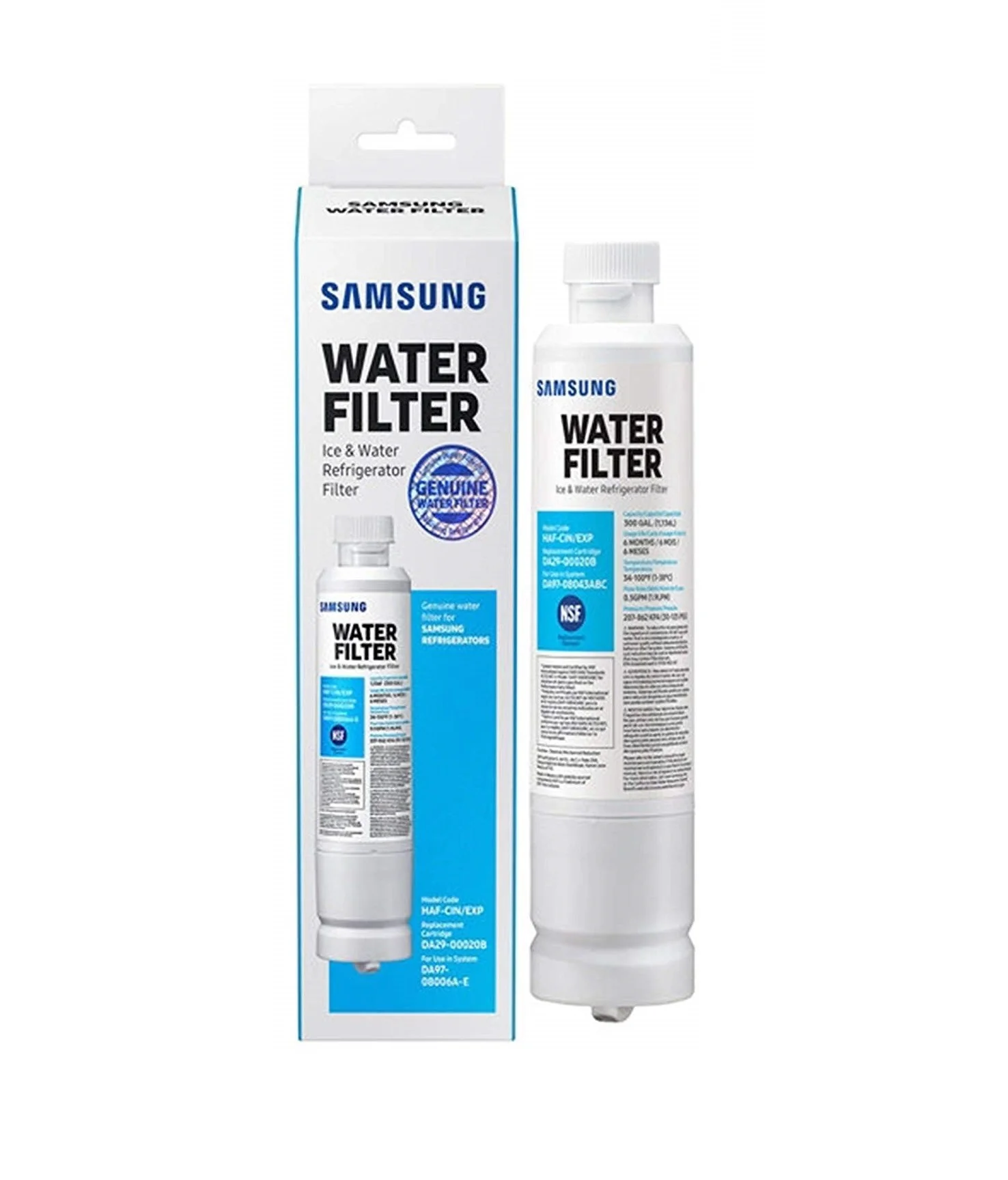 Filtro de Água para Frigorífico Samsung HAF-CIN/EXP