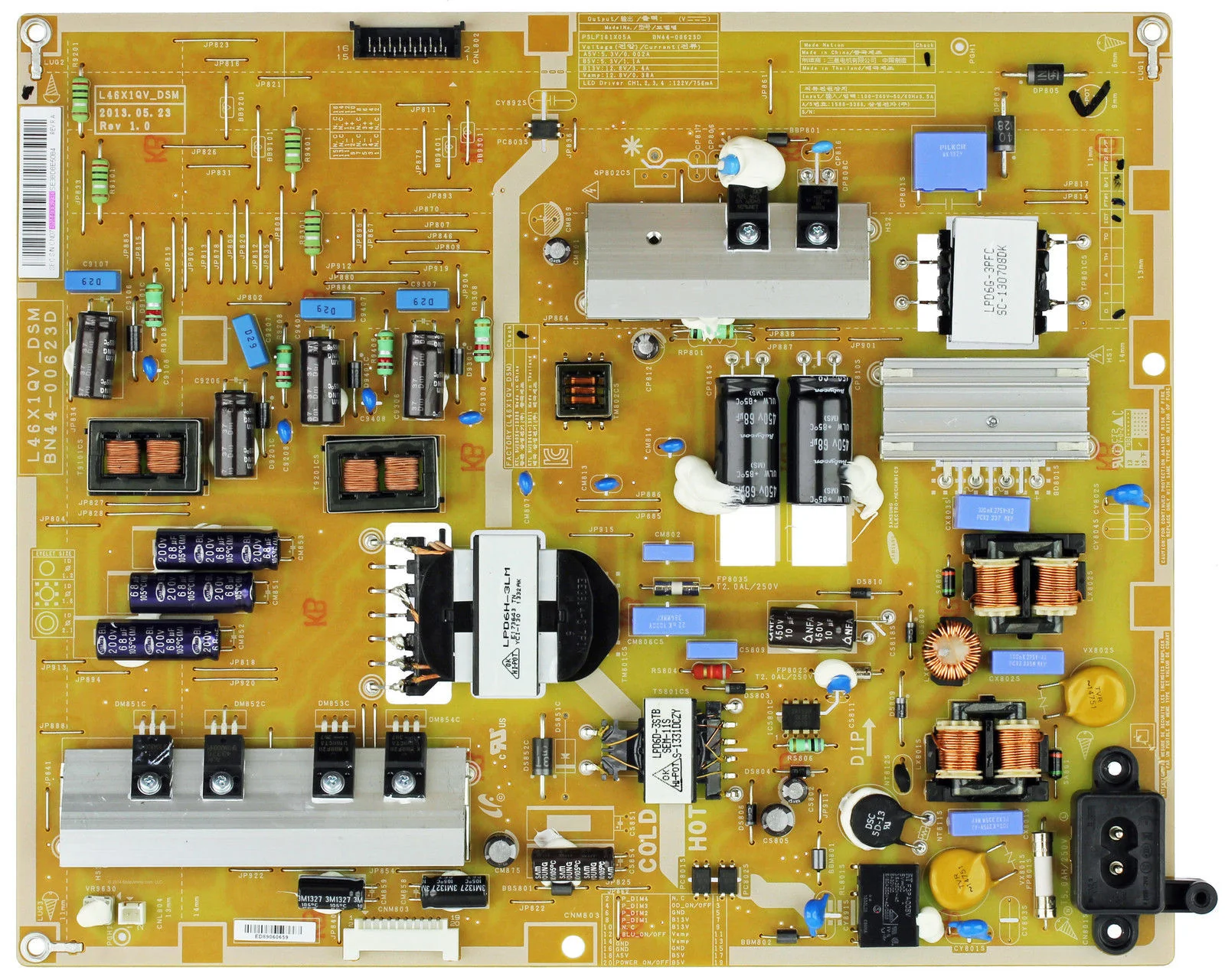 Fonte de alimentação para TV Samsung - Bn44-00623D