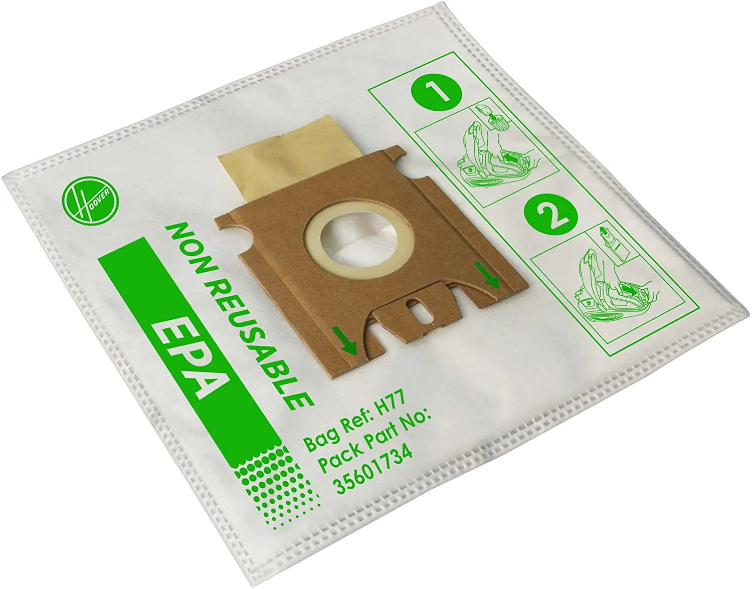 Kit de 4 sacos H77 de aspirador Hoover - 35601734 - Image 2