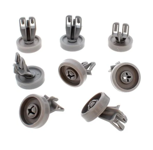 Kit de 8 rodas de cesto inferior de maquina lavar loiça Whirlpool - C00311316