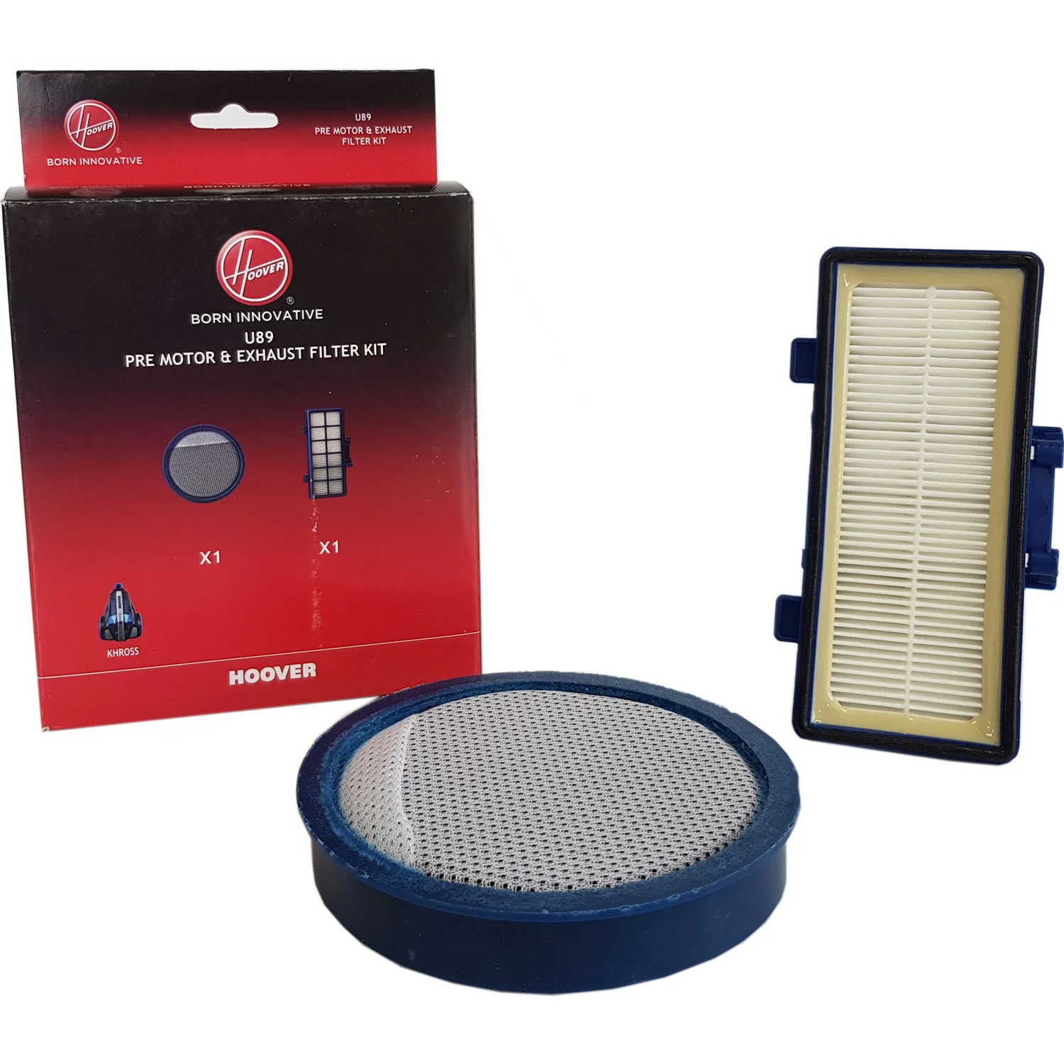 Kit de Filtros U89 KHROSS aspirador Hoover - 35601899 - Image 2