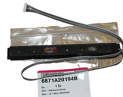 LG AC PCB Display - Modulo Display e Recetor - 6871A20194B