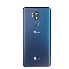 LG G7 Thinq G710 Blue Battery Cover With Fingerprint Sensor - Acq90241012