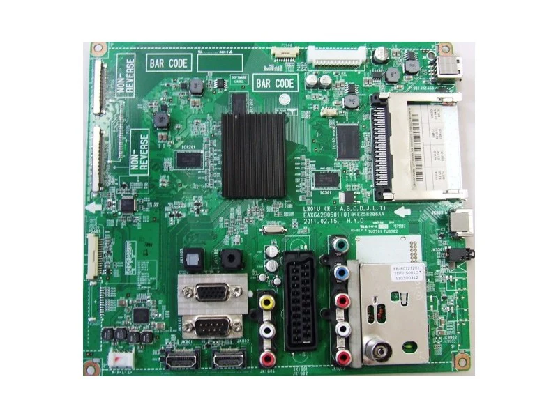 LG Tv 42Lv355C-Zb.Aeujljp Mainboard Pcb Assembly - Ebu61505601