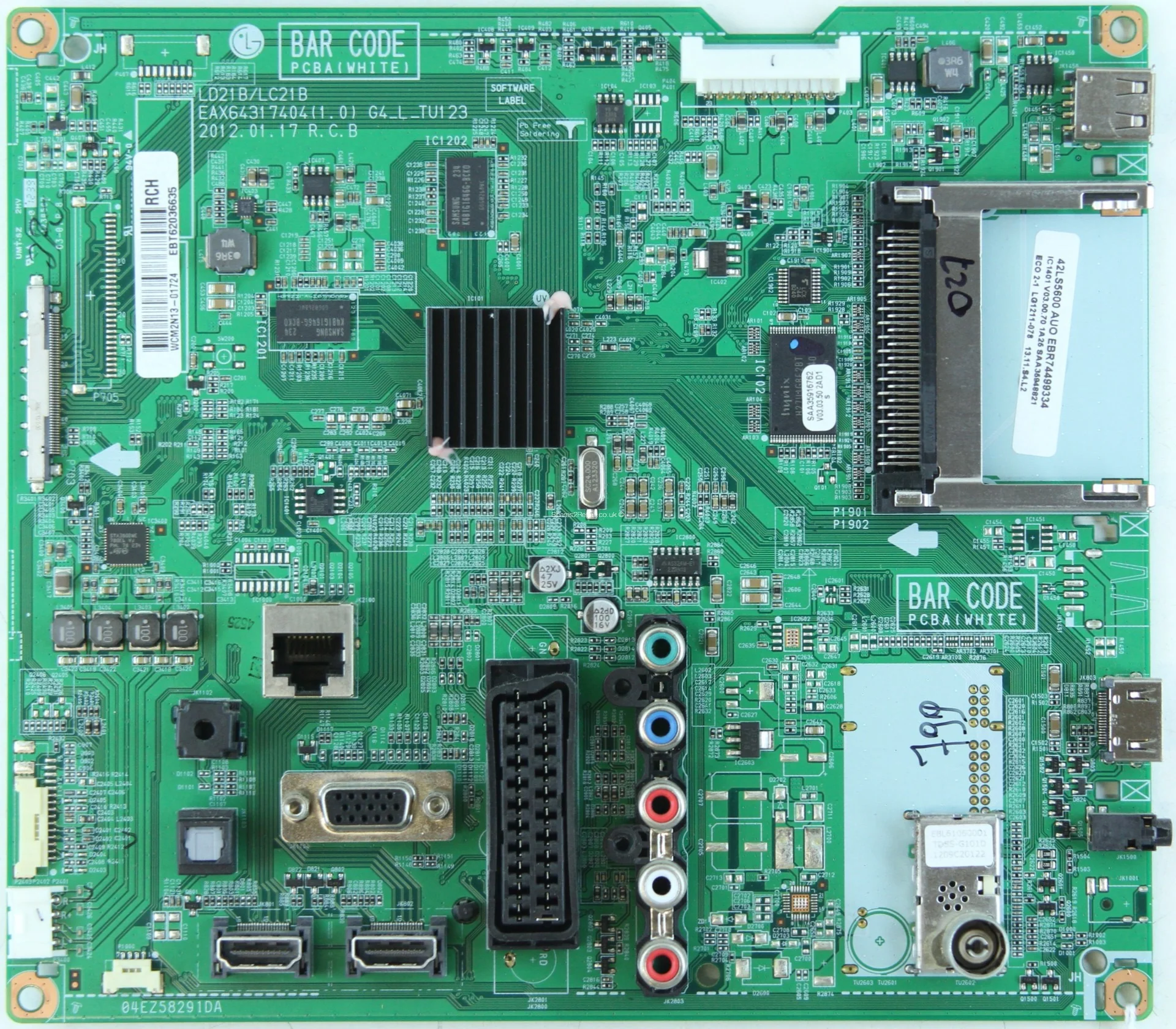 Placa Pincipal LG Tv - Ebt62036635