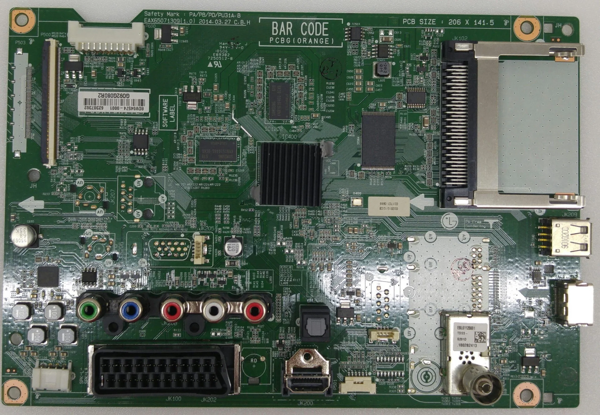 Placa Pincipal LG Tv - Ebu62307302