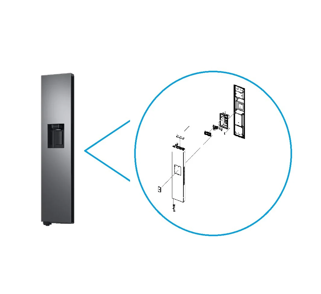 Porta Congelador Samsung RS8000NC - DA91-05447B