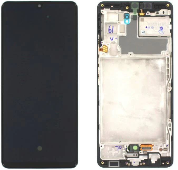 Samsung Galaxy A42 5G A426B - Tela LCD + Tela sensível ao toque preta - GH82-24375A