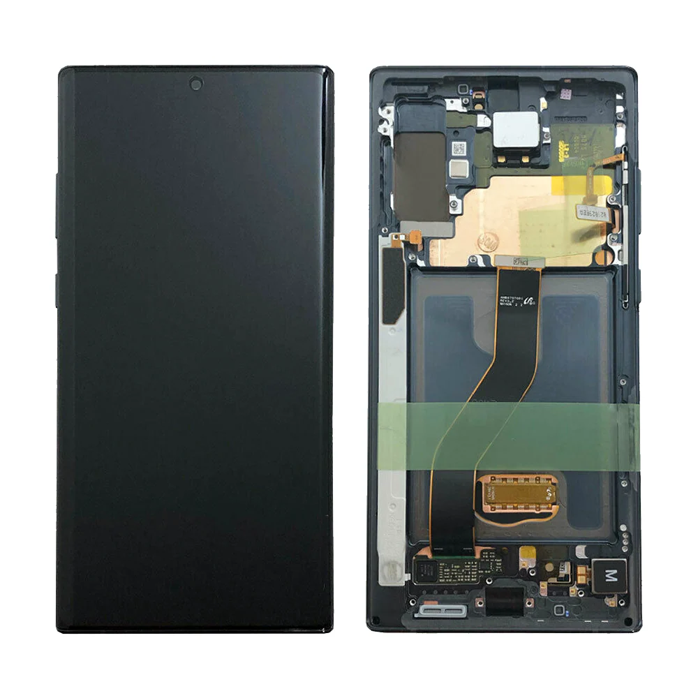 Samsung Sm-N975 Galaxy Note 10+ / Note 10 Plus Display LCD / Tela + Touch - Aura Black - Gh82-20900A