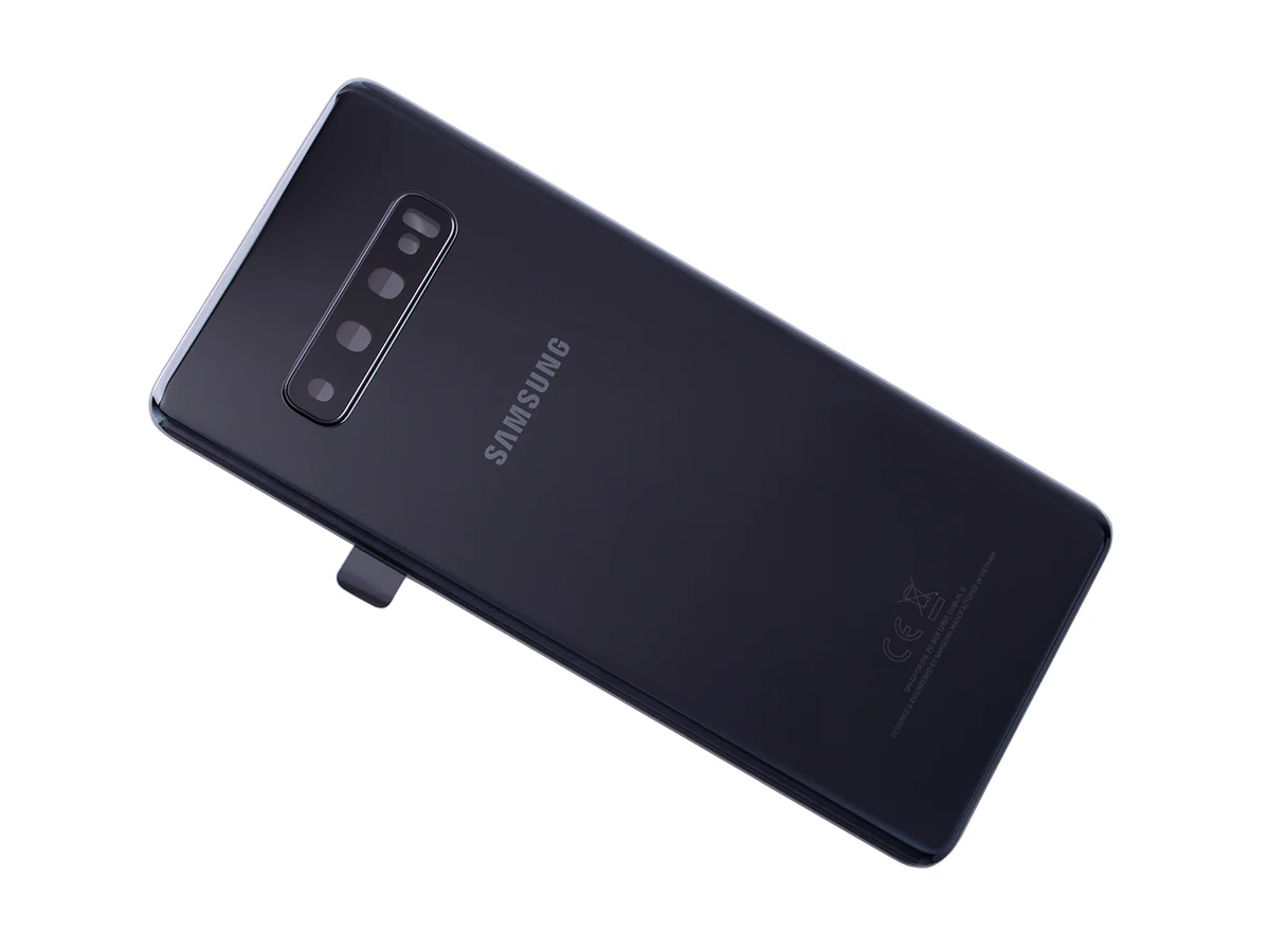 Tampa Bateria Samsung Galaxy S10 Plus (G975F) Back Cover Black - Gh82-18406A