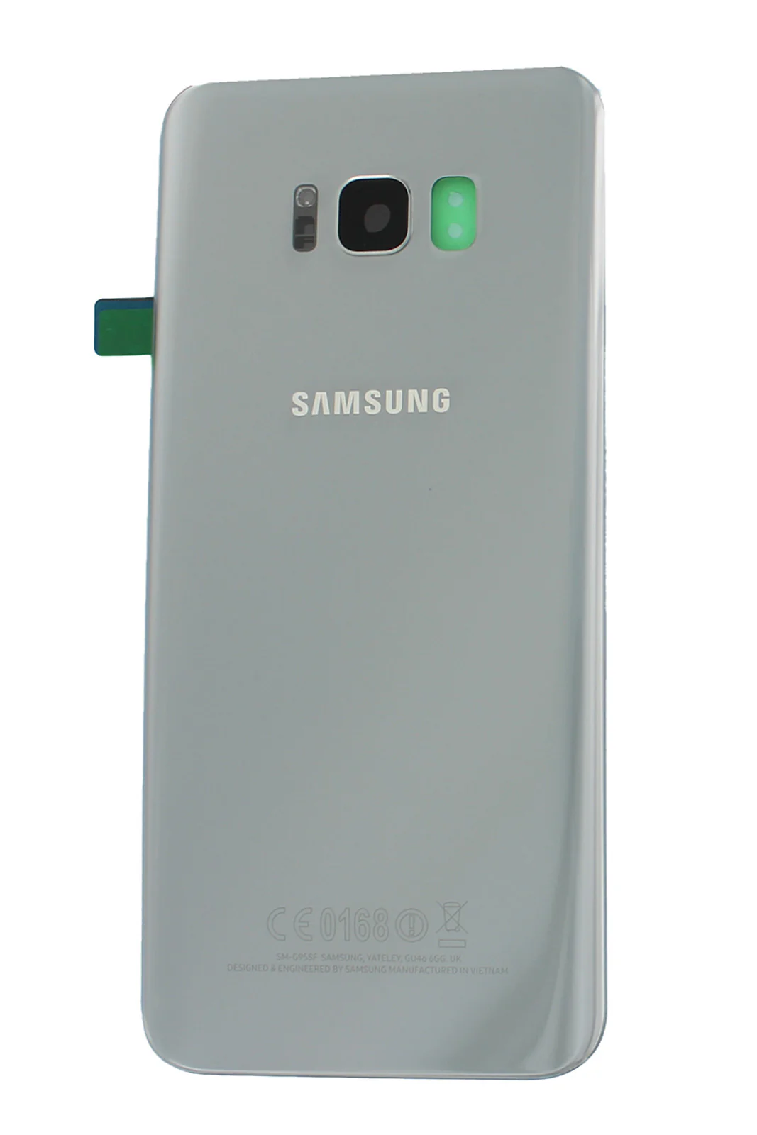 Tampa Bateria Samsung Sm-G955 Galaxy S8 Plus Battery Cover Silver - Gh82-14015B